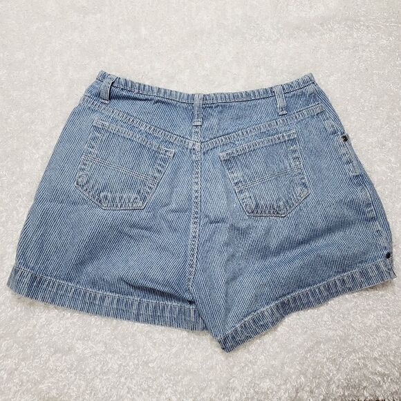 Route 66 High Rise Button Fly Shorts - Picture 2 of 4